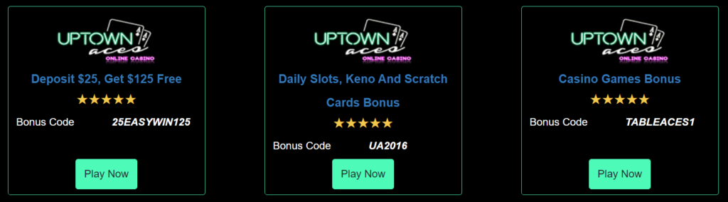 uptown bonus code